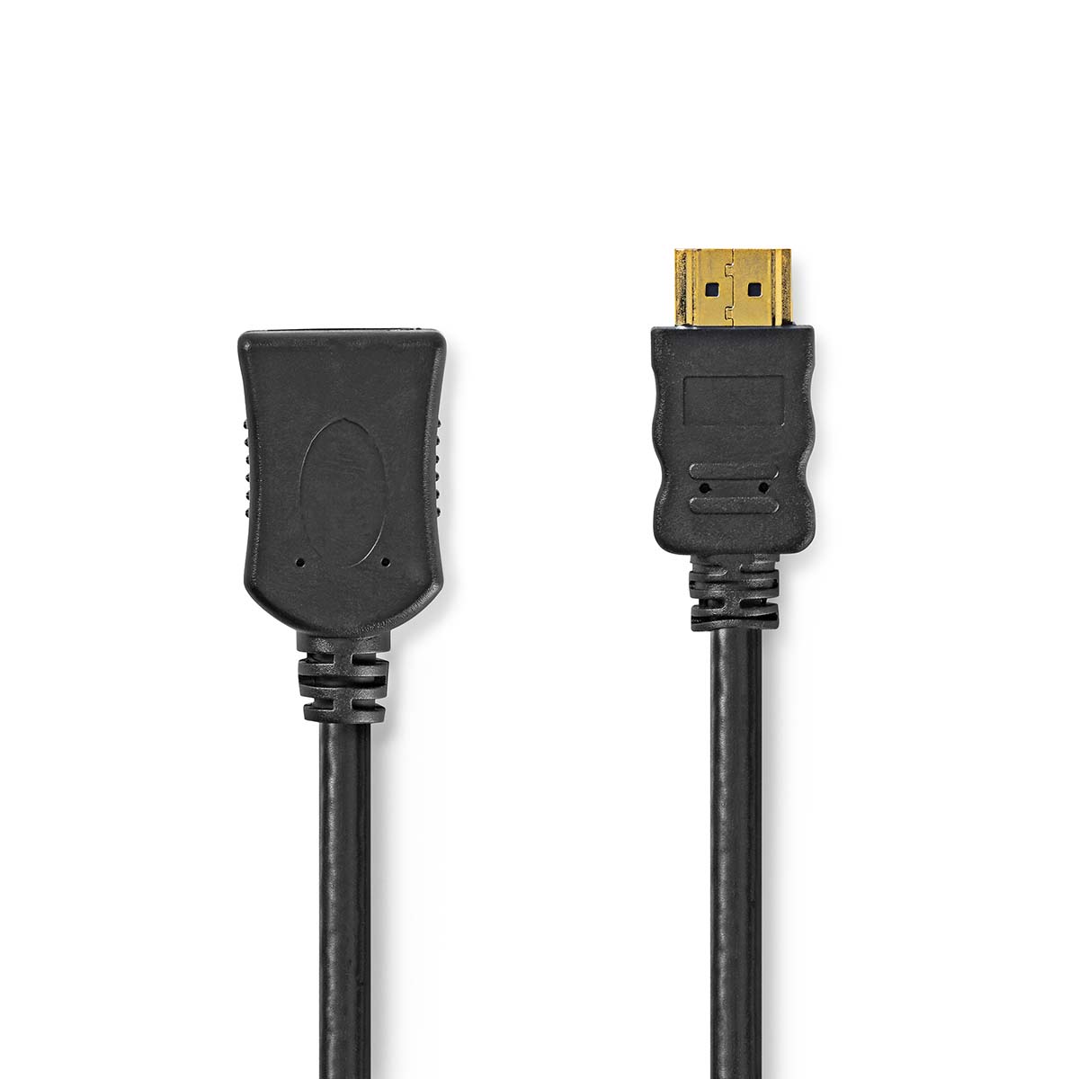 High Speed HDMI-Kabel met Ethernet | HDMI Connector | HDMI Female | 4K@30Hz | 10.2 Gbps | 5.00 m | R