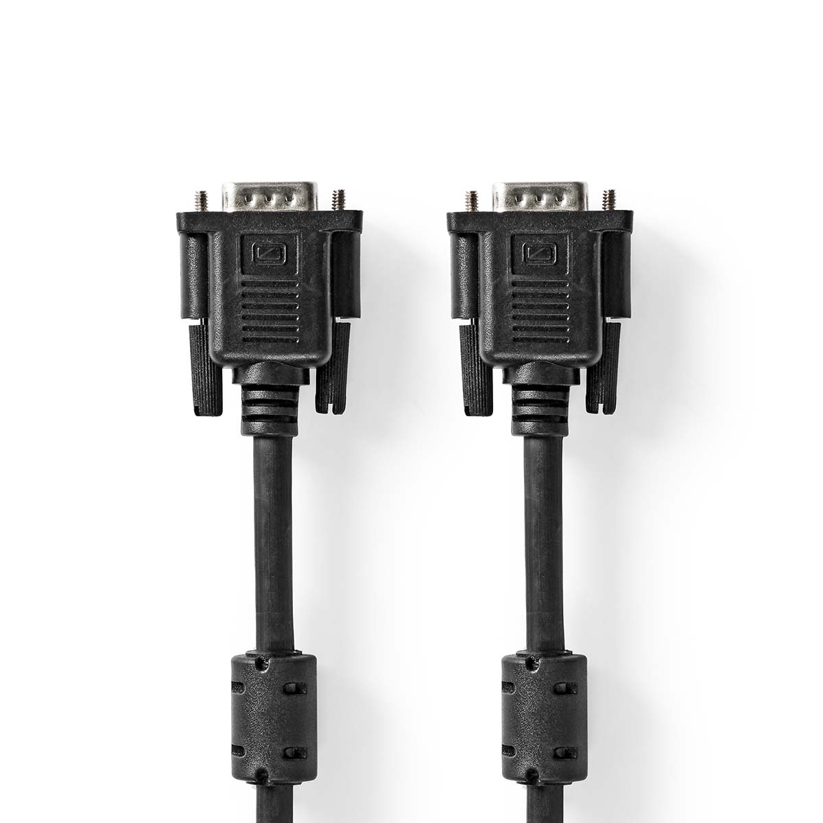 VGA-Kabel | VGA Male | VGA Male | Vernikkeld | Maximale resolutie: 1280x768 | 10.0 m | Rond | ABS | 