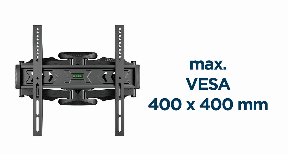 Full-motion TV muurbeugel 32'-58'max. - Afbeelding 12