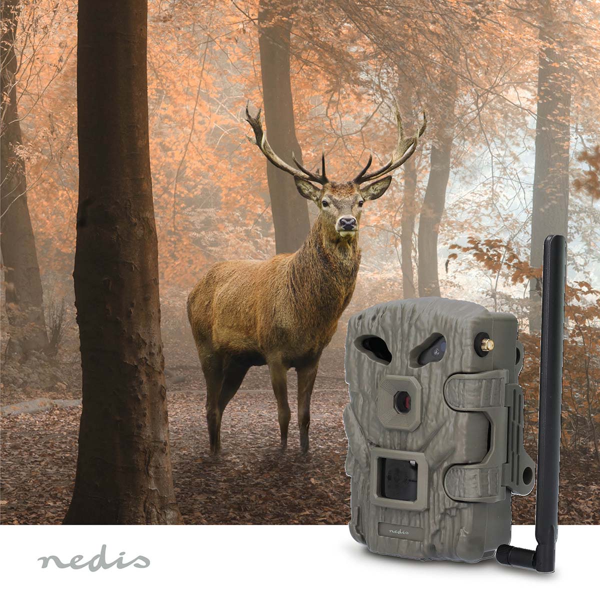 Wildcamera | 1080p@30fps | 30.0 MPixel | 2 MPixel CMOS | IP66 | Zwart No-Glow IR | Nachtzicht | Kijkhoek: 50 ° | Bewegingssensor | Detectiehoek: 50 ° | Detectiebereik: 20 m | LCD-Scherm | Groen - Afbeelding 9