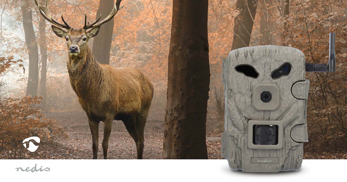Wildcamera | 1080p@30fps | 30.0 MPixel | 2 MPixel CMOS | IP66 | Zwart No-Glow IR | Nachtzicht | Kijkhoek: 50 ° | Bewegingssensor | Detectiehoek: 50 ° | Detectiebereik: 20 m | LCD-Scherm | Groen - Afbeelding 16