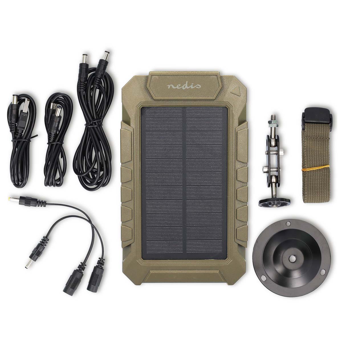 Zonnepaneel | 5 / 6 / 12 V DC | 0.5 / 1.0 A | DC Jack | Accessoire voor: WCAM130GN / WCAM150GN / WCAM250GN / WCAM460GN - Afbeelding 8