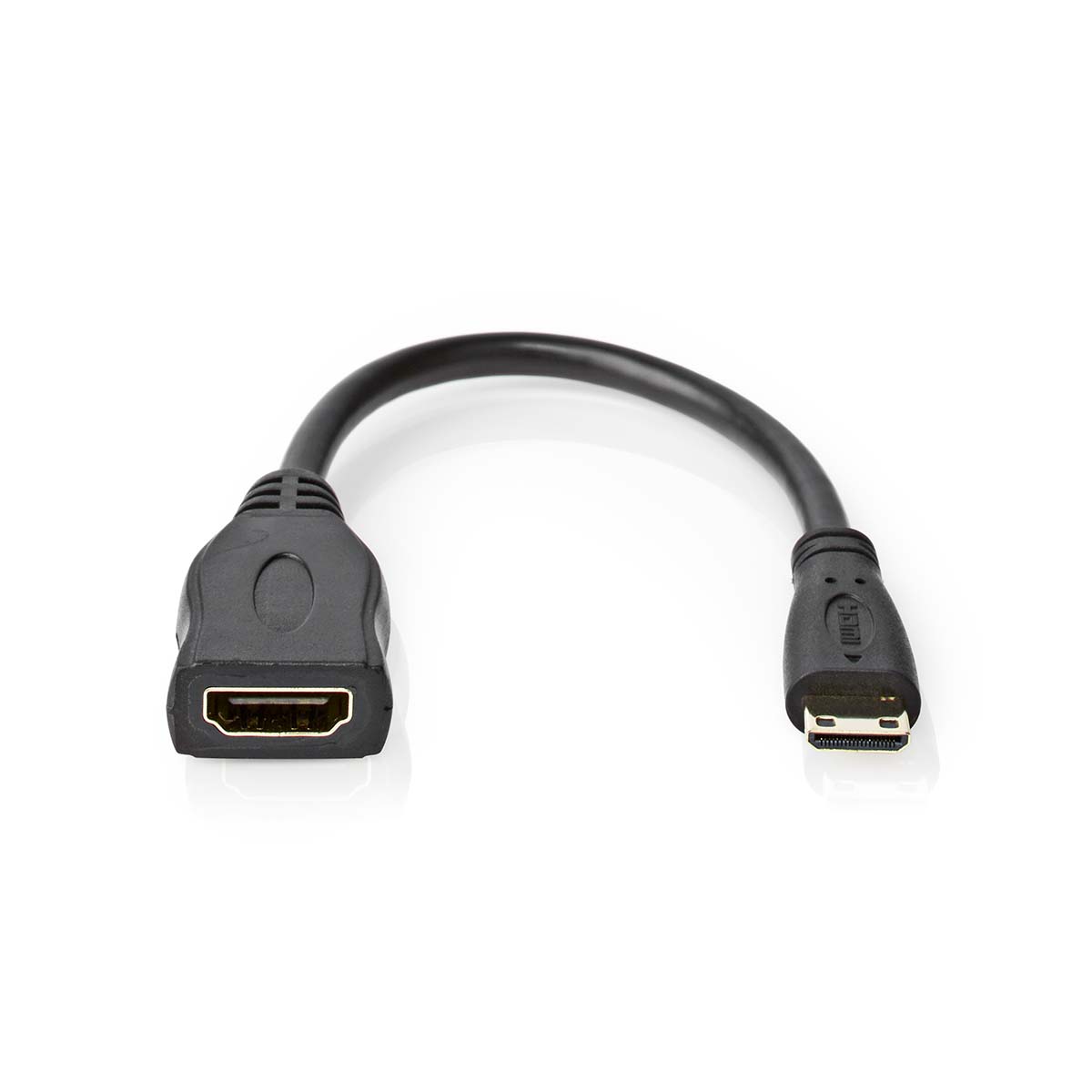 High Speed HDMI-Kabel met Ethernet | HDMI Mini-Connector | HDMI Output | 4K@30Hz | 10.2 Gbps | 0.20 