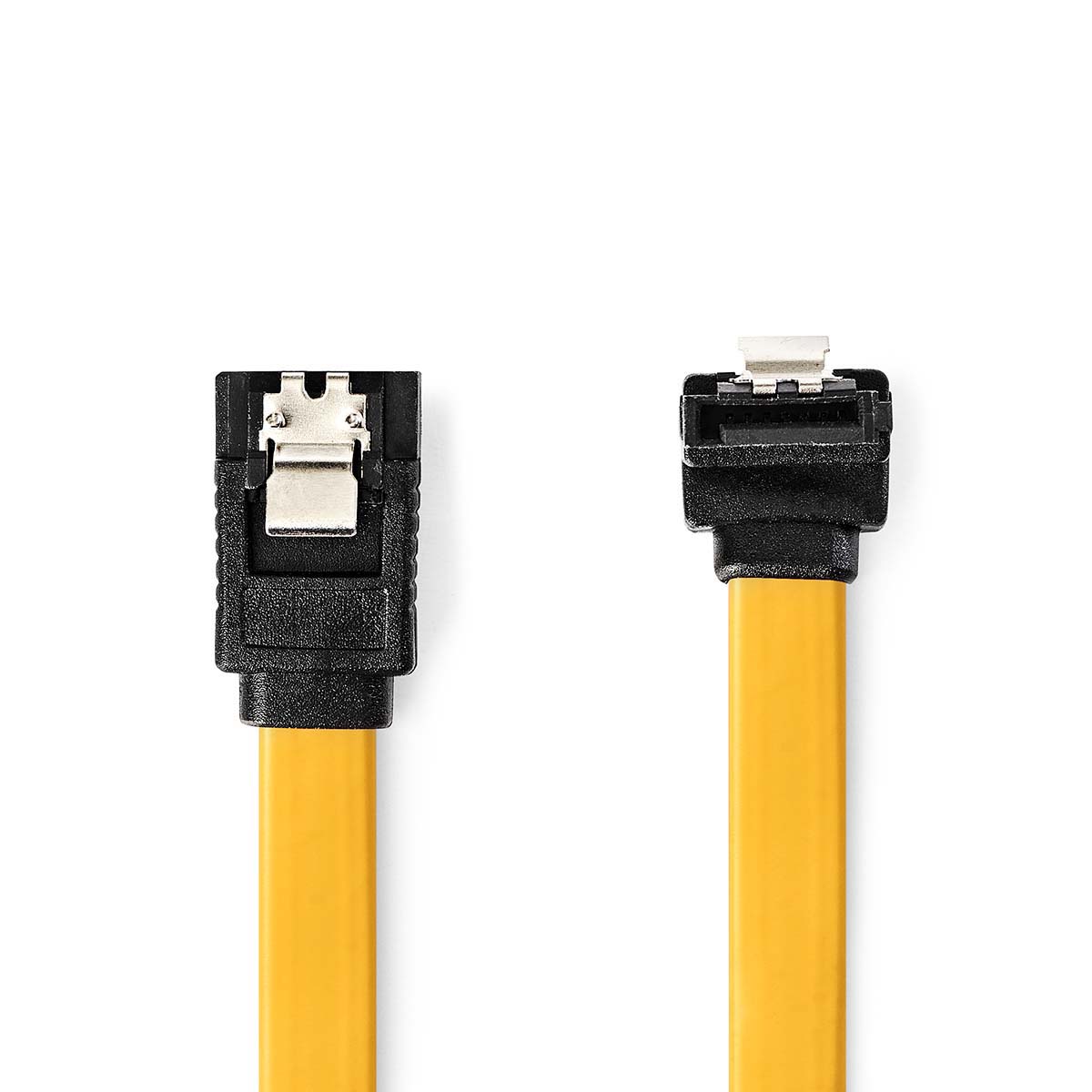 SATA Kabel | 6 Gbps | SATA 7-Pins Female | SATA 7-Pins Female | Vernikkeld | 0.50 m | Plat | PVC | G