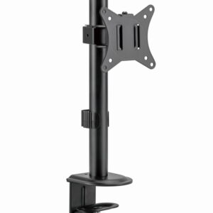 Enkelvoudige monitorarm voor bureau-montage, 17”-32”