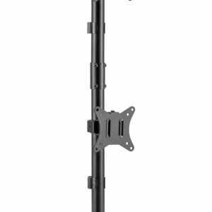 Verstelbare verticale monitorarm voor 2 monitors, 17”-32”