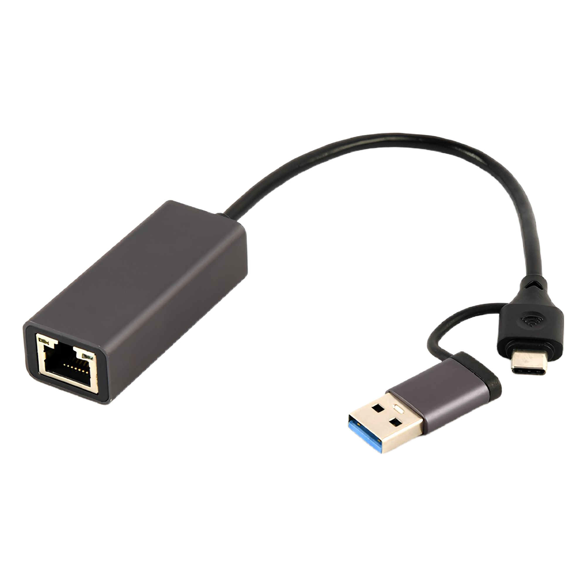 USB 2.5G Gigabit netwerk adapter, space grey afbeelding