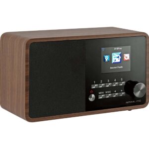 i110 Wi-Fi internetradio met mediaspeler Functie Houtlook