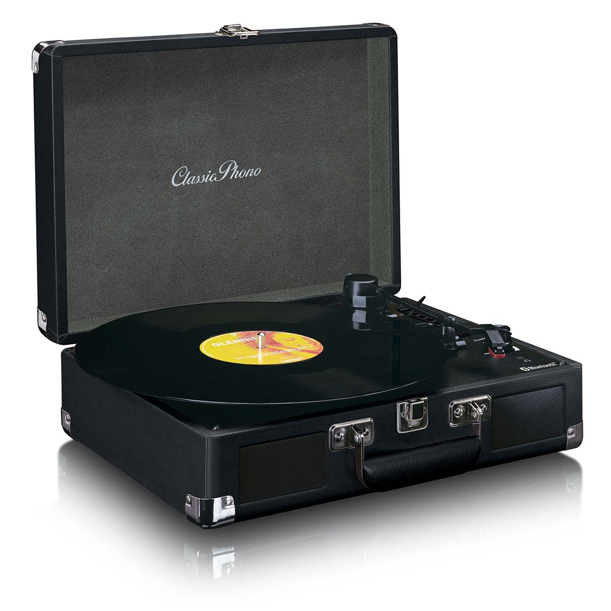 Retro platenspeler BT USB afspelen/coderen Aux - Afbeelding 5