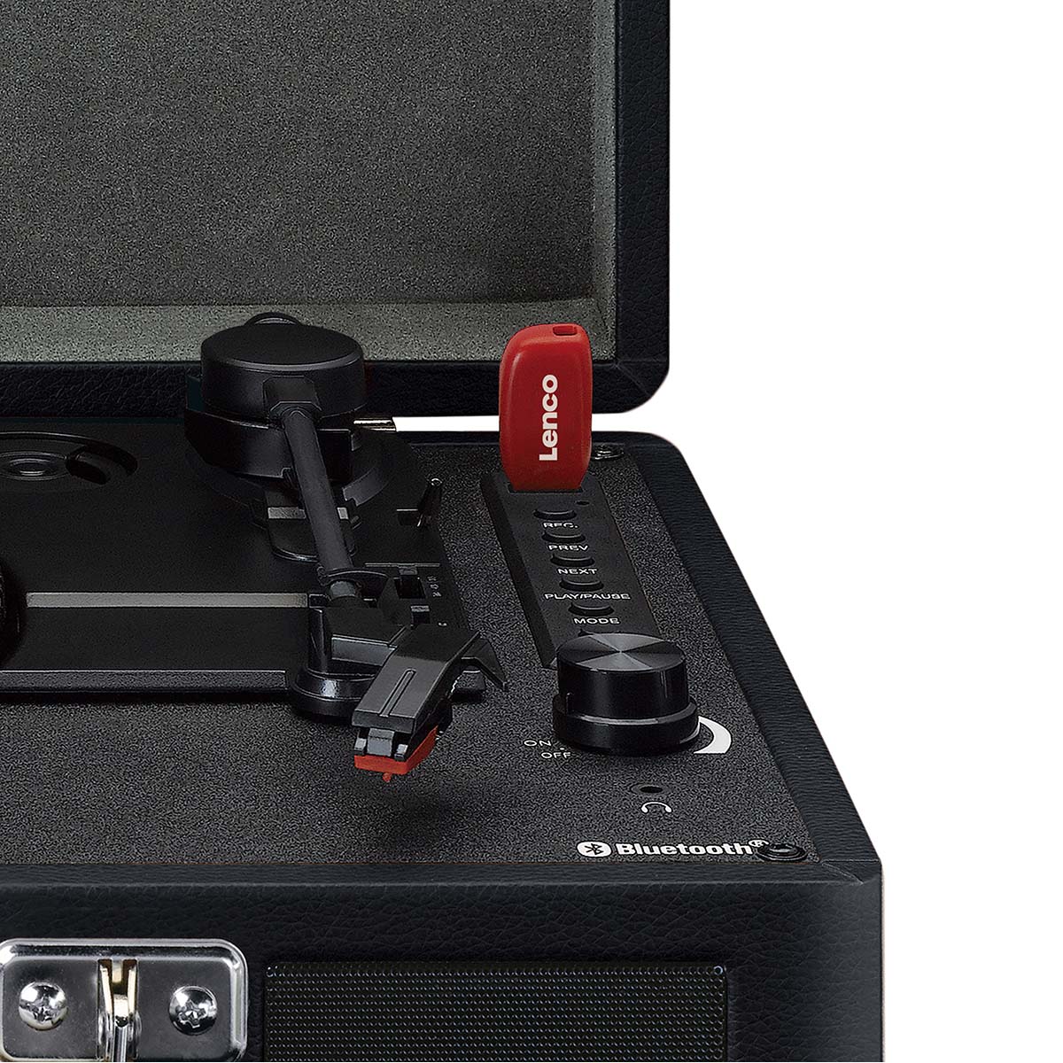 Retro platenspeler BT USB afspelen/coderen Aux - Afbeelding 7
