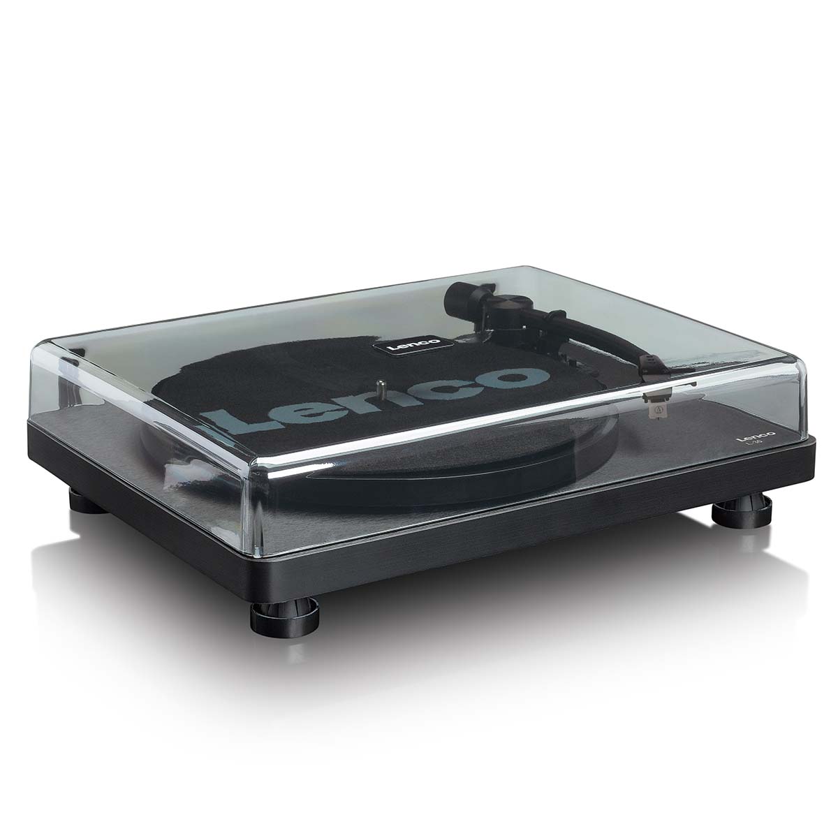 Houten platenspeler met MMC Cartridge en PC Codering Zwart - Afbeelding 5