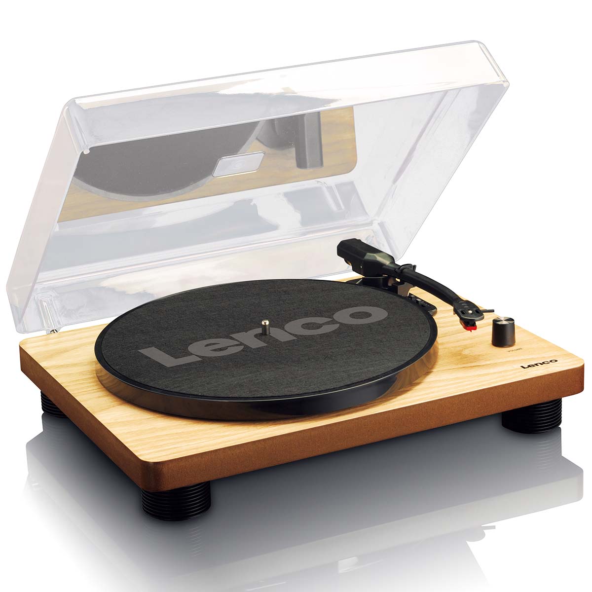 LS-50WD Platenspeler met ingebouwde luidsprekers USB Codering Hout - Afbeelding 3