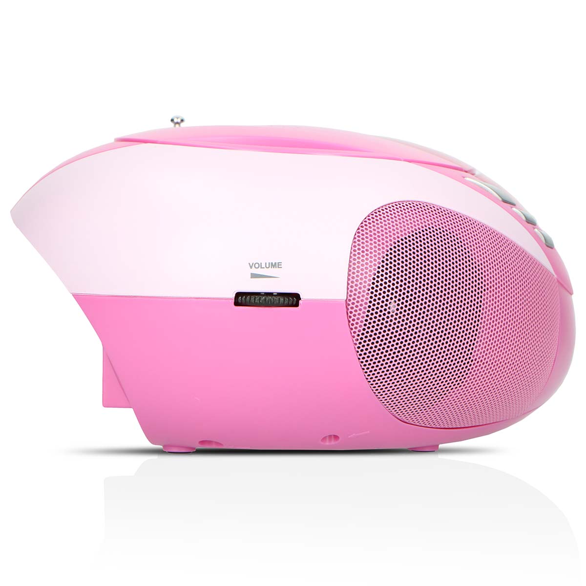 SCD-37 USB Pink Portable FM Radio CD and USB player Pink - Afbeelding 8