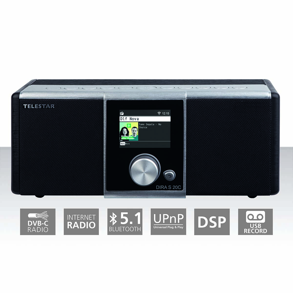 Telestar DIRA S 20 C Kabel (DVB-C) en Internet Stereo Radio