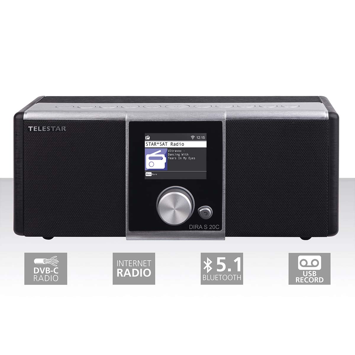 Telestar DIRA S 20 C Kabel (DVB-C) en Internet Stereo Radio - Afbeelding 2