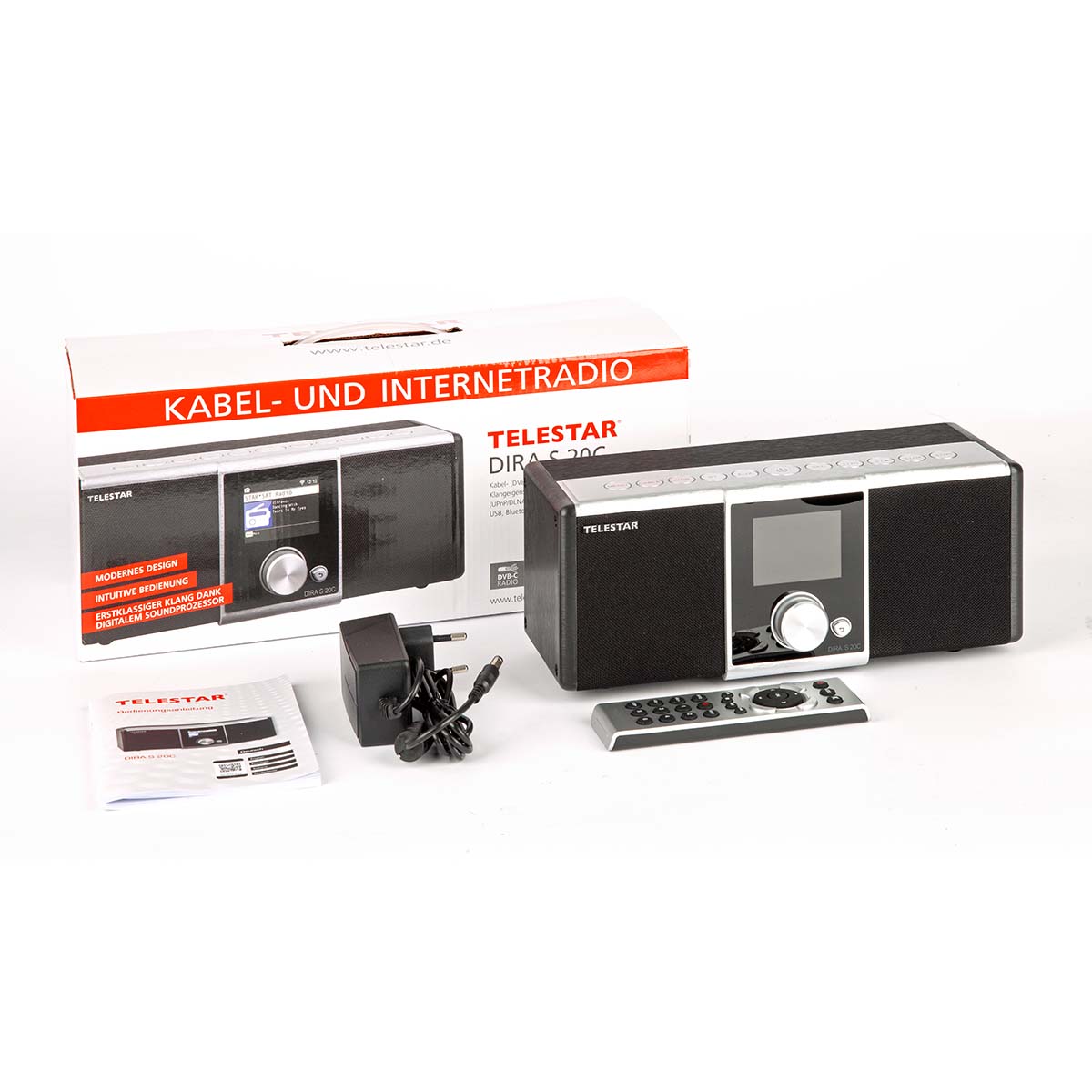Telestar DIRA S 20 C Kabel (DVB-C) en Internet Stereo Radio - Afbeelding 11