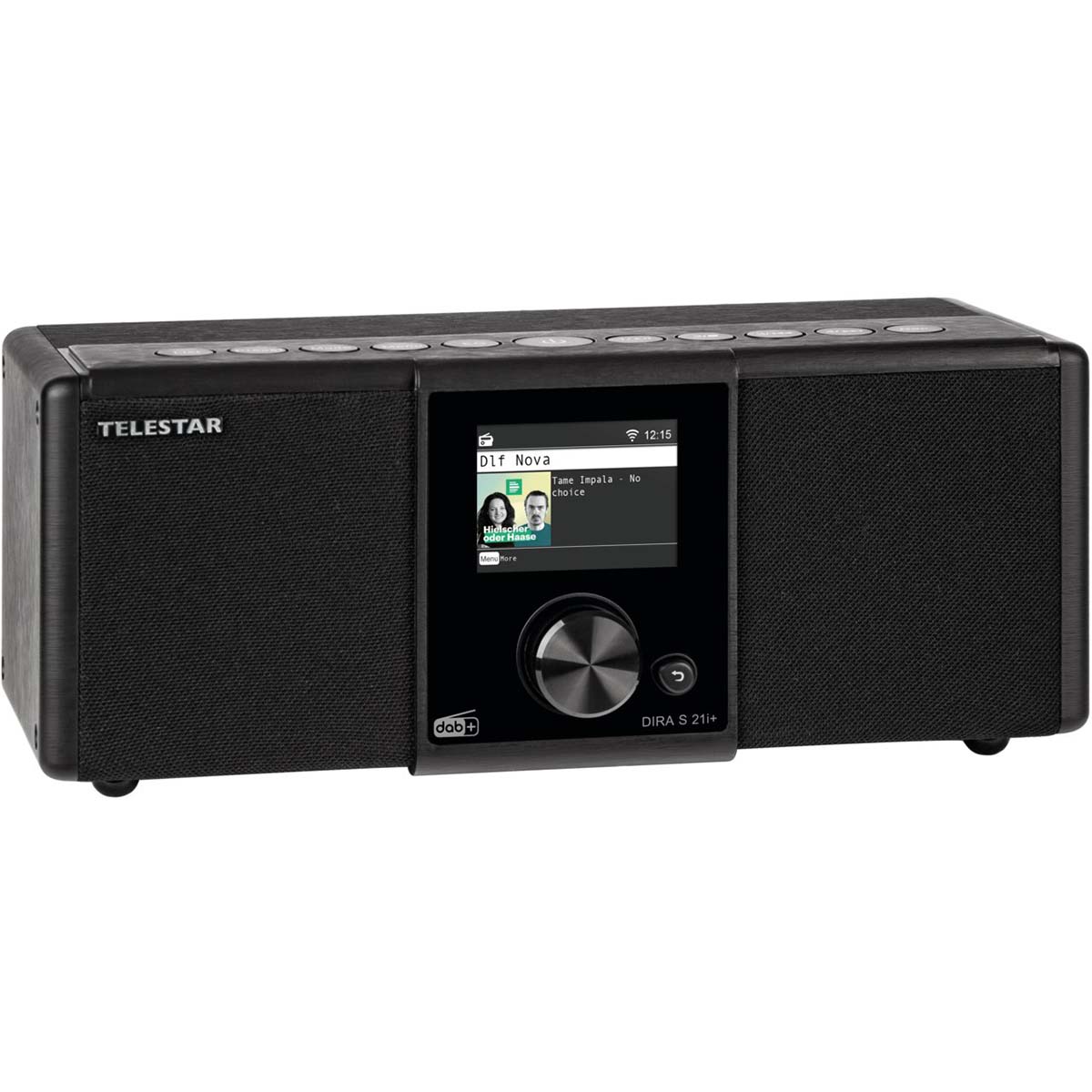 DIRA S21i+ EWF Multifunctionele Stereo Radio DAB+ / FM / Internet / Bluetooth Zwart - Afbeelding 5