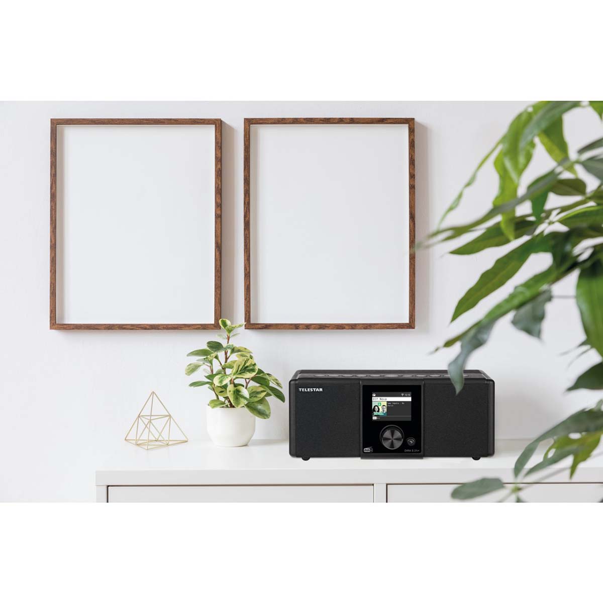 DIRA S21i+ EWF Multifunctionele Stereo Radio DAB+ / FM / Internet / Bluetooth Zwart - Afbeelding 10
