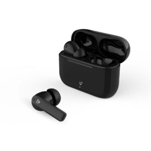 Volledig Draadloze Oordopjes | ENC (Environmental Noise Cancelling) | Bluetooth® | Maximale batterijduur: 24 uur | Aanraakbediening | Charging case | Draadloze oplaadcase | Ingebouwde microfoon | Ondersteuning voor spraakbesturing | Ruisonderdrukking | IPX4 | Zwart