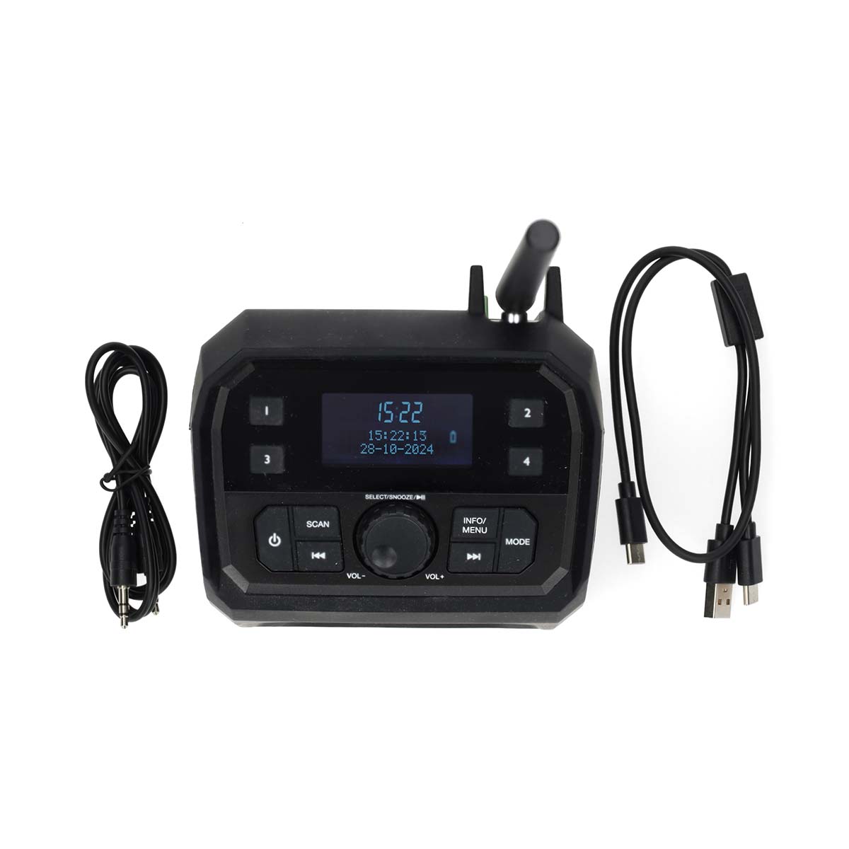 DABMAN OR 5 mobiele DAB+/FM buitenradio - Afbeelding 9