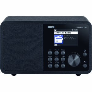 DABMAN i160 DAB+ en internetradio Zwart