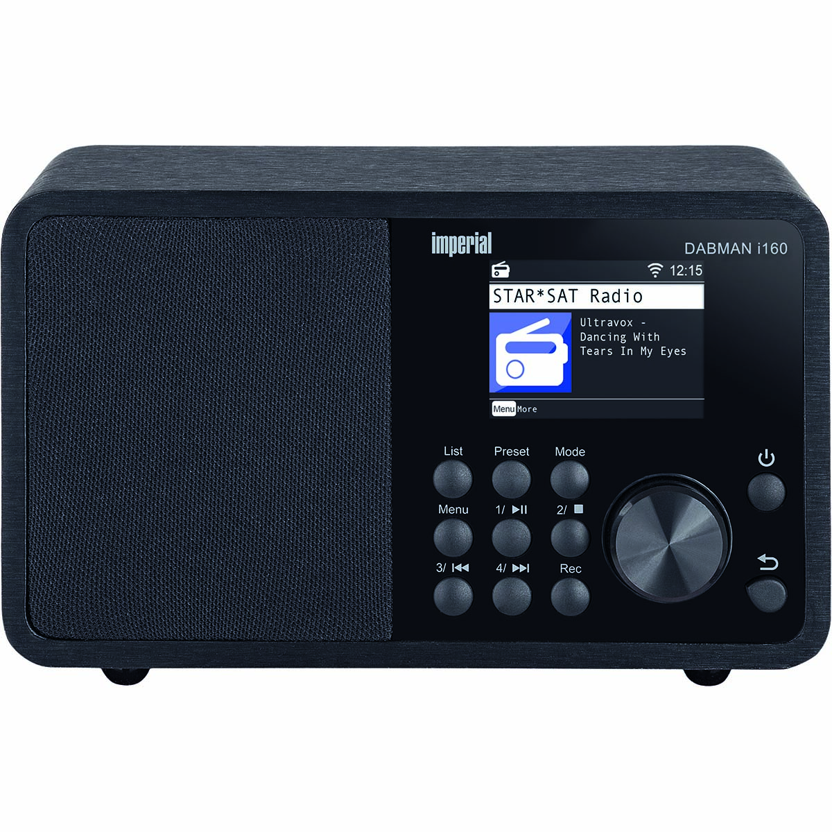 DABMAN i160 DAB+ en internetradio Zwart