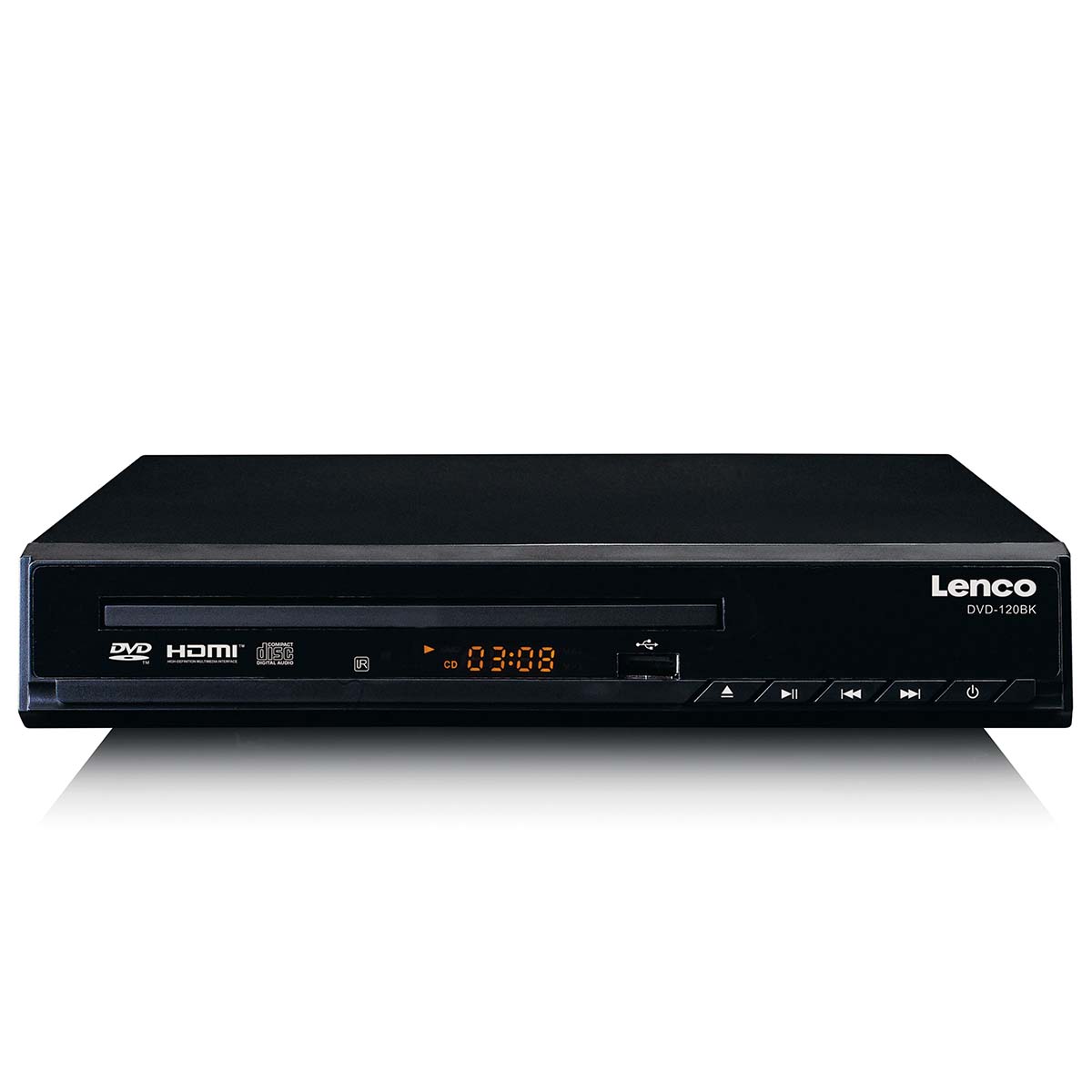 DVD-speler met HDMI en afstandsbediening Zwart - Afbeelding 2
