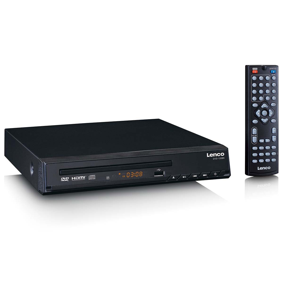 DVD-speler met HDMI en afstandsbediening Zwart - Afbeelding 7