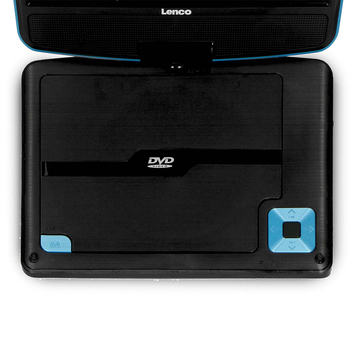 Draagbare 9" DVD-speler met USB-koptelefoon en montagebeugel Blauw / Zwart - Afbeelding 6