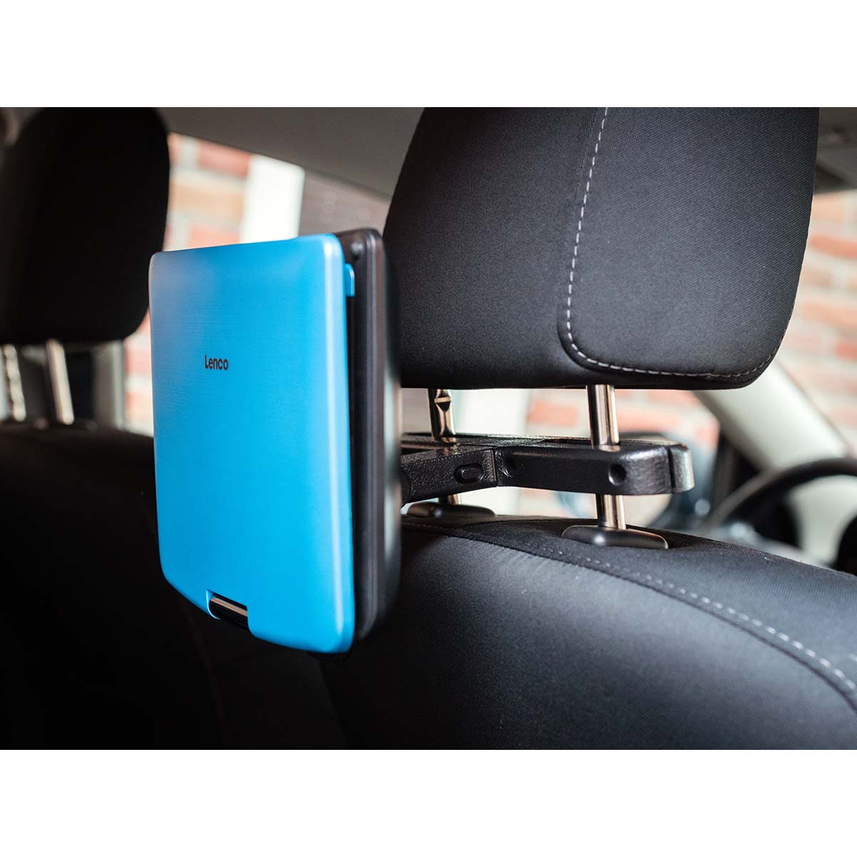 Draagbare 9" DVD-speler met USB-koptelefoon en montagebeugel Blauw / Zwart - Afbeelding 14