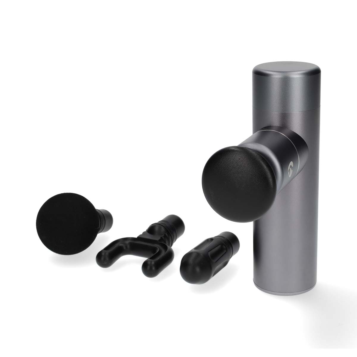 SmartLife Sportmassagepistool | Accu gevoed | Ingebouwde Lithium-Ion | Oplaadbaar | 5 Massage Modes | Bolvormige kop / Conische kop / Platte kop / Tasje / U-vormige kop | Donkergrijs - Afbeelding 8