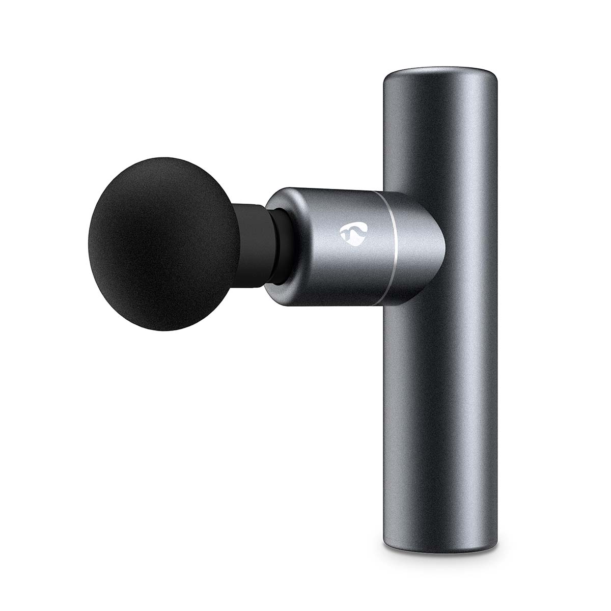 SmartLife Sportmassagepistool | Accu gevoed | Ingebouwde Lithium-Ion | Oplaadbaar | 5 Massage Modes | Bolvormige kop / Conische kop / Platte kop / Tasje / U-vormige kop | Donkergrijs - Afbeelding 10