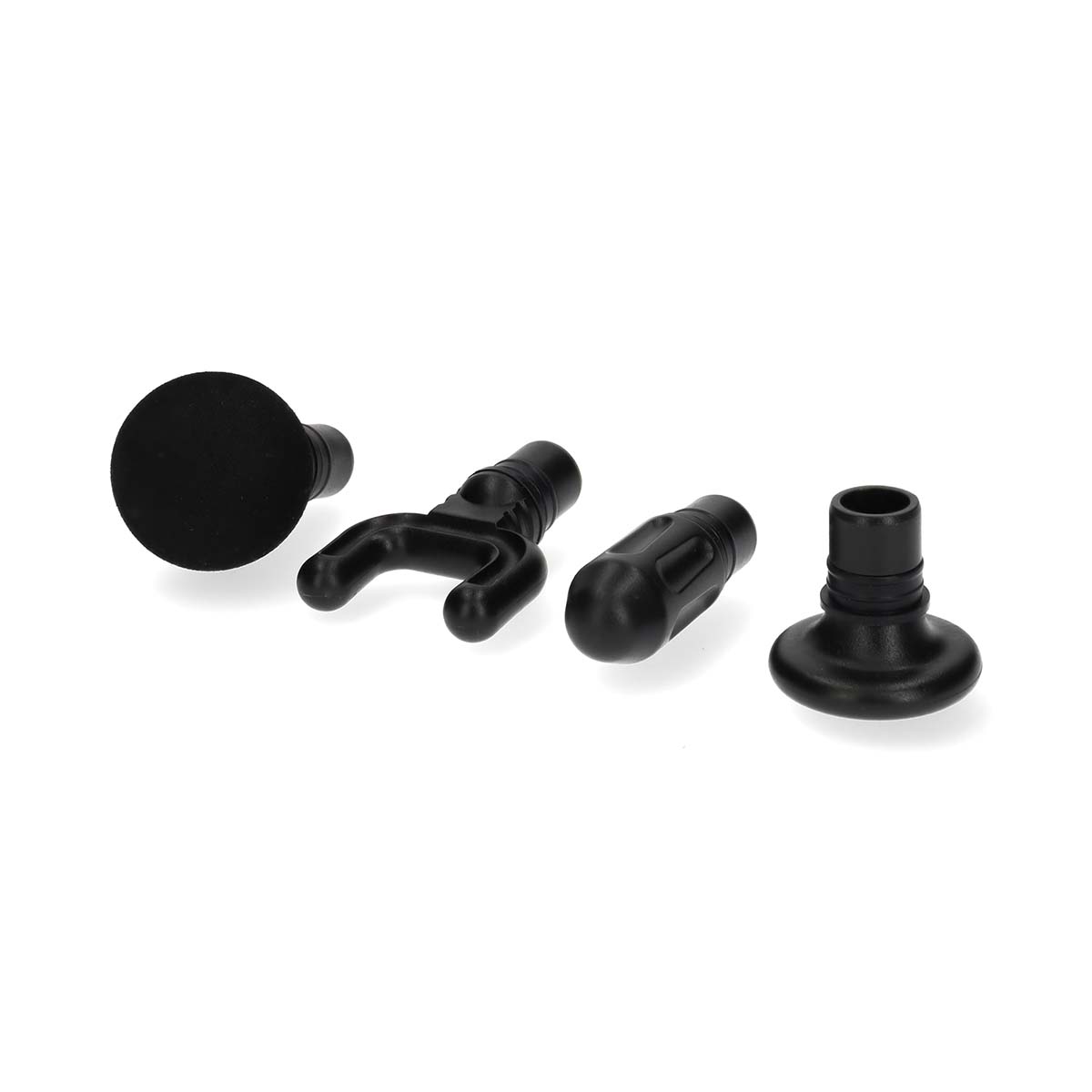 SmartLife Sportmassagepistool | Accu gevoed | Ingebouwde Lithium-Ion | Oplaadbaar | 5 Massage Modes | Bolvormige kop / Conische kop / Platte kop / Tasje / U-vormige kop | Donkergrijs - Afbeelding 11