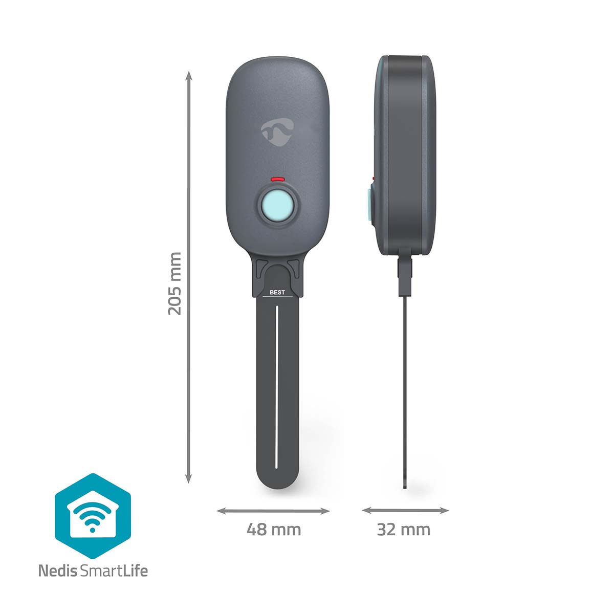 SmartLife Bodemvochtmeter | Bluetooth® | Batterij Gevoed | IP55 | 0 - 100 % | Android™ / IOS - Afbeelding 9