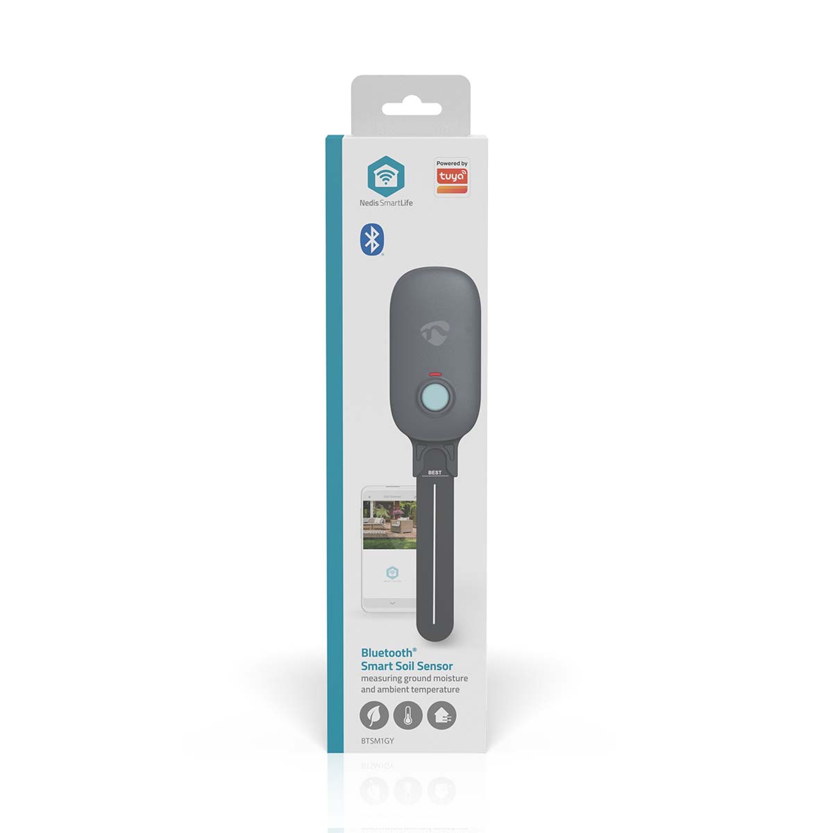 SmartLife Bodemvochtmeter | Bluetooth® | Batterij Gevoed | IP55 | 0 - 100 % | Android™ / IOS - Afbeelding 10