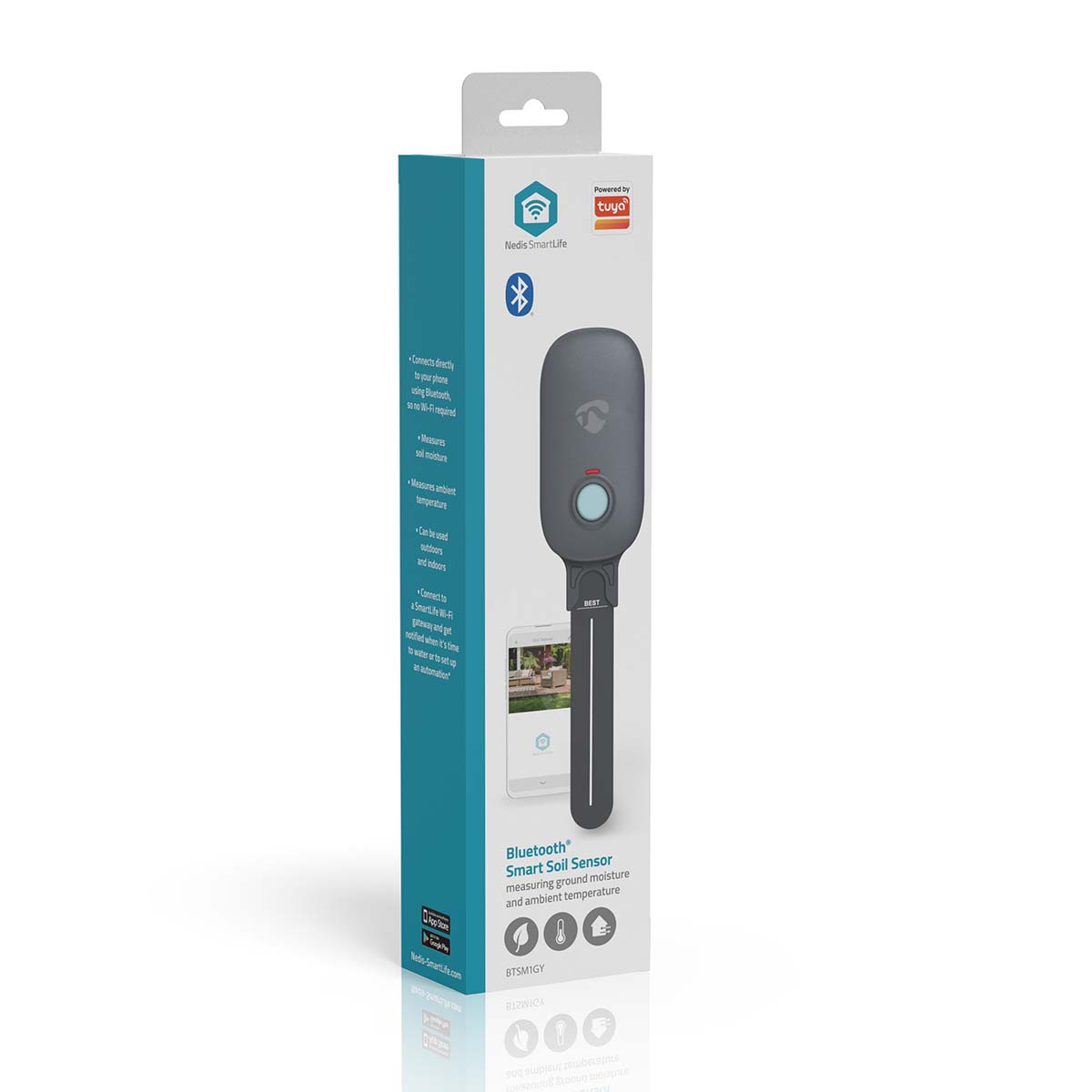 SmartLife Bodemvochtmeter | Bluetooth® | Batterij Gevoed | IP55 | 0 - 100 % | Android™ / IOS - Afbeelding 12