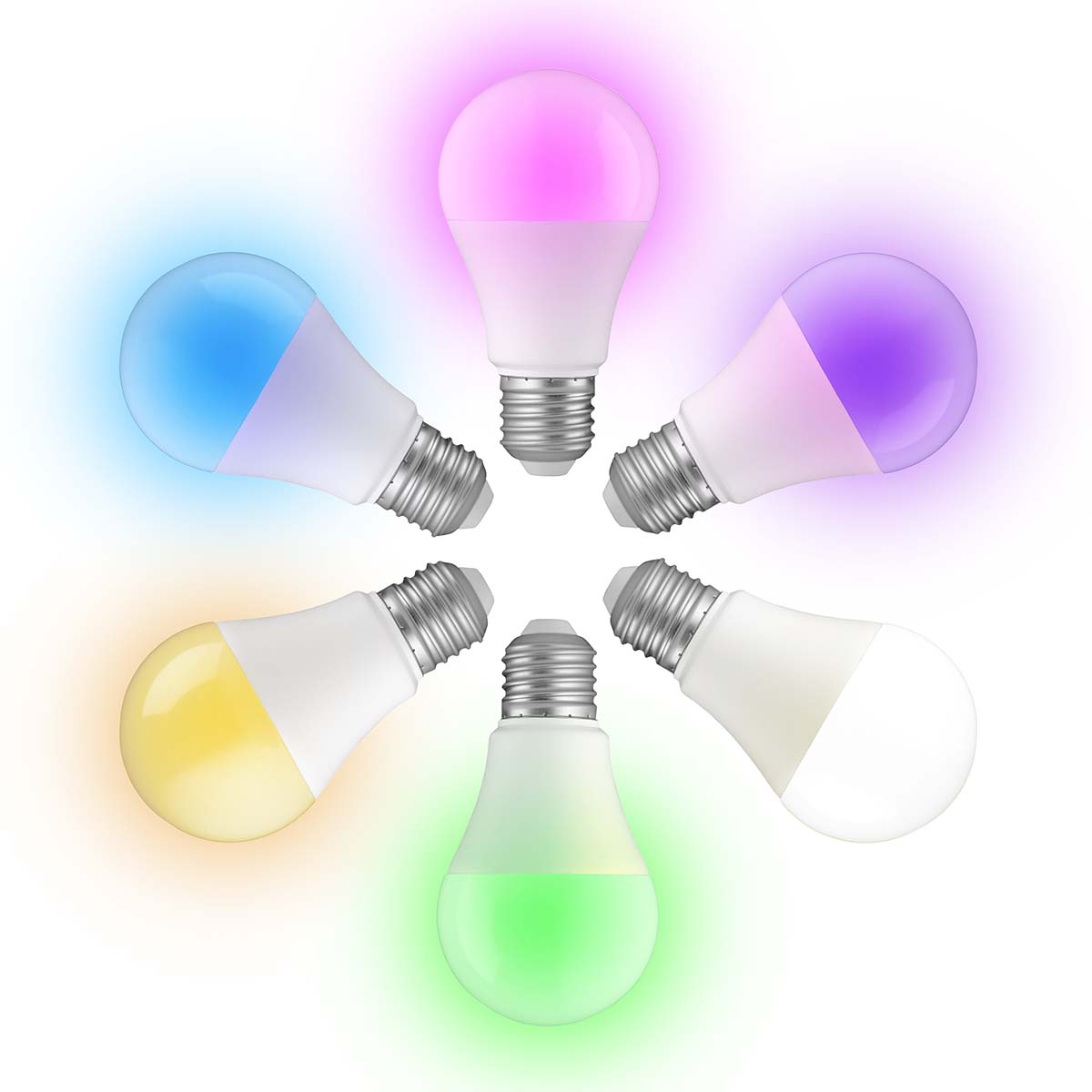SMARTBULB10 Smart LED kleurenlamp met Wi-Fi E27 9W - Afbeelding 4