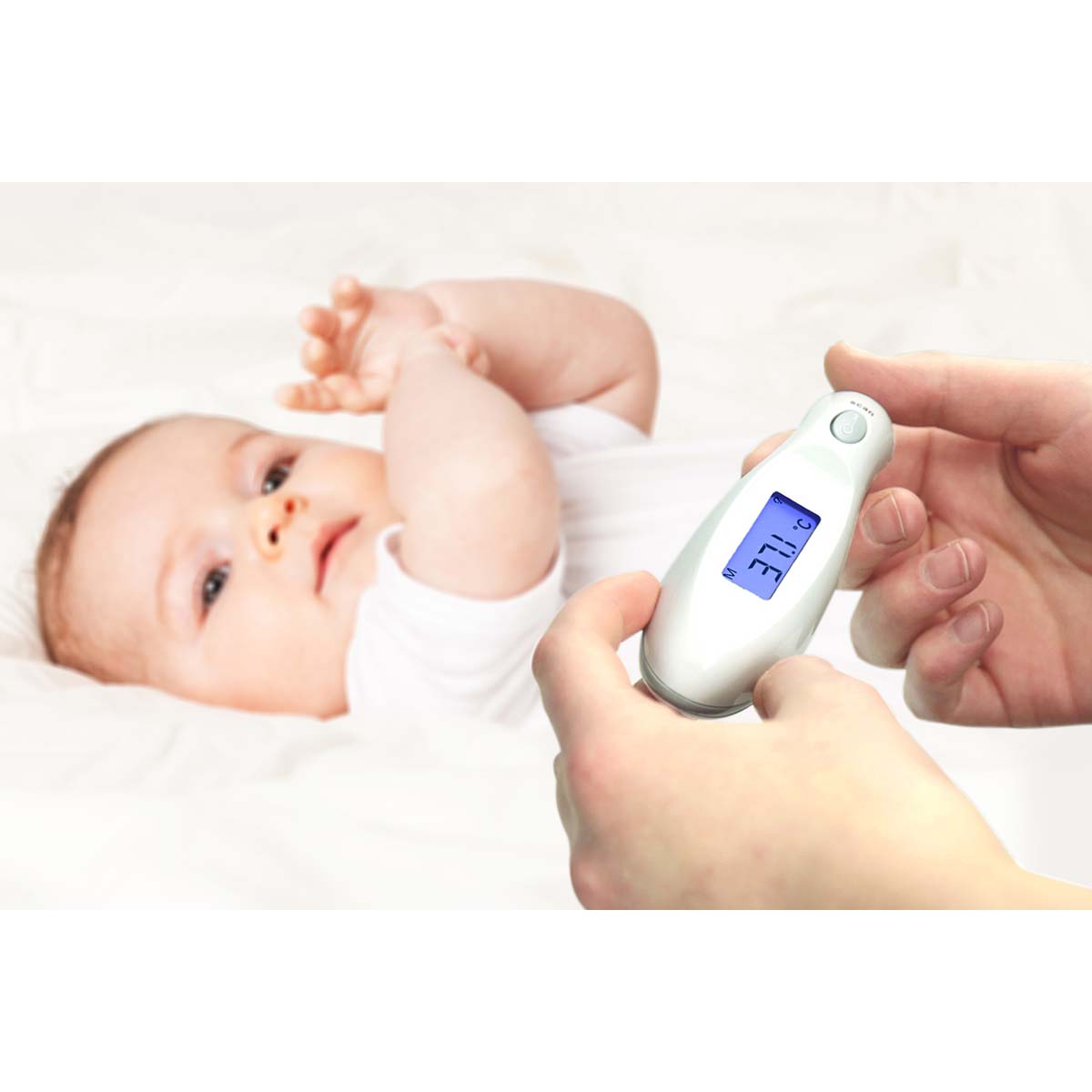 BC-27 Infrarood oorthermometer wit - Afbeelding 9