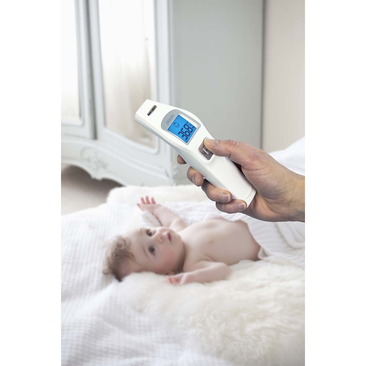 BC-37 Voorhoofdthermometer infrarood wit - Afbeelding 8