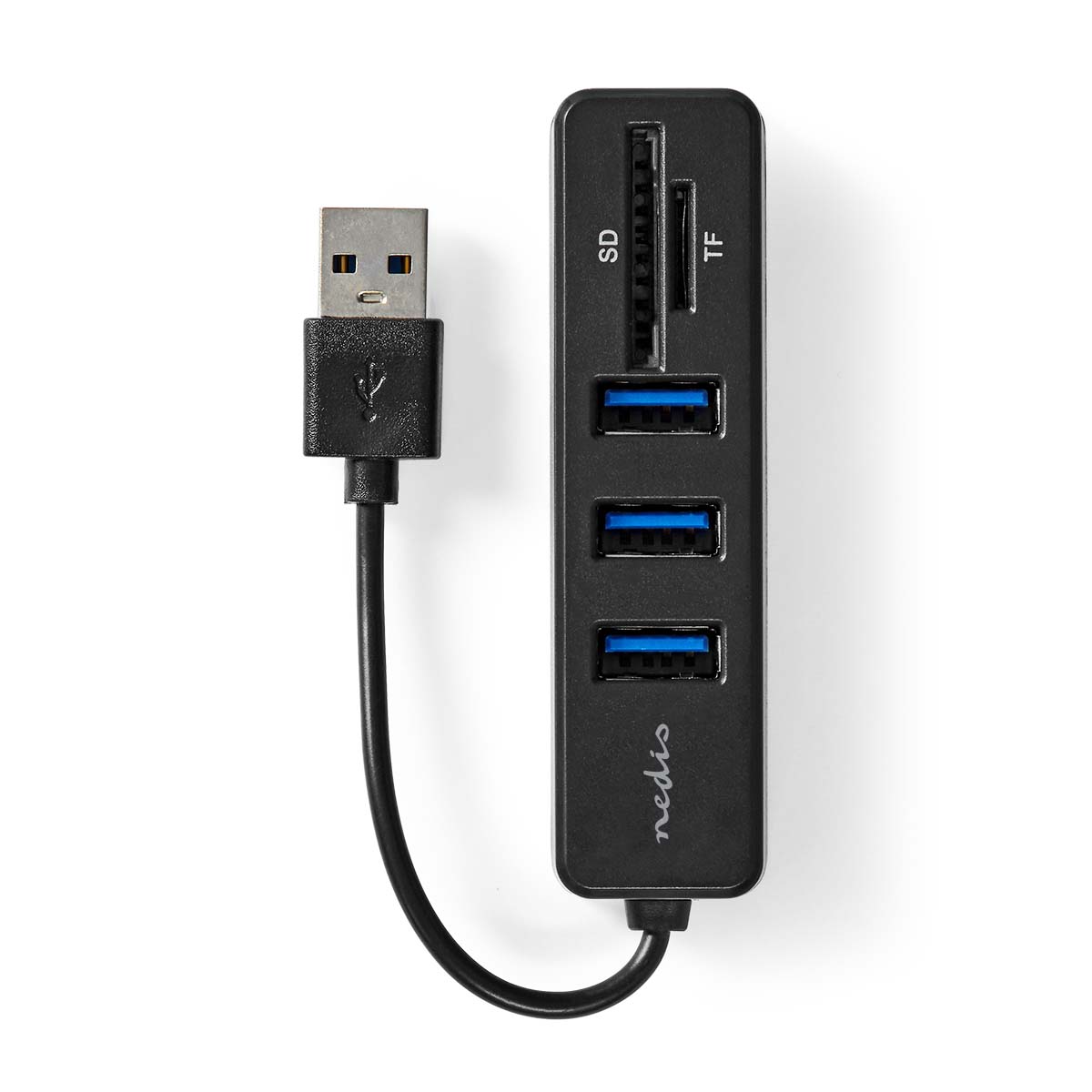 USB-Hub | 1x USB-A | 3x USB A Female | 5-Poorts poort(en) | USB 2.0 | USB Gevoed | SD & MicroSD - Afbeelding 6