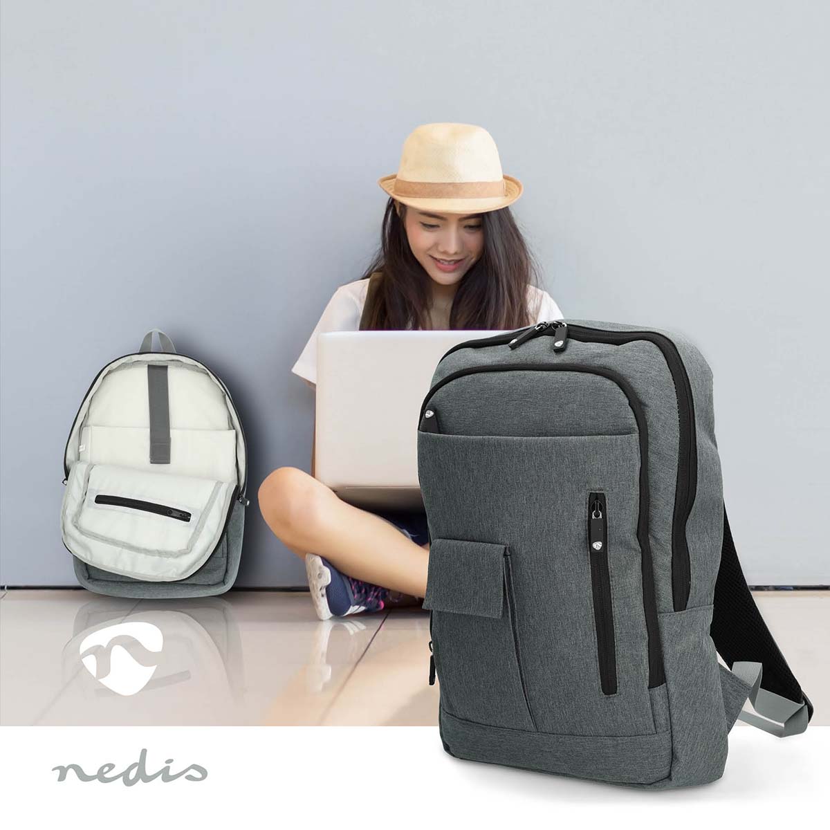Notebook-rugzak | 10 - 16 " | 10 Compartimenten | 430 mm | 50 mm | 290 mm - Afbeelding 2