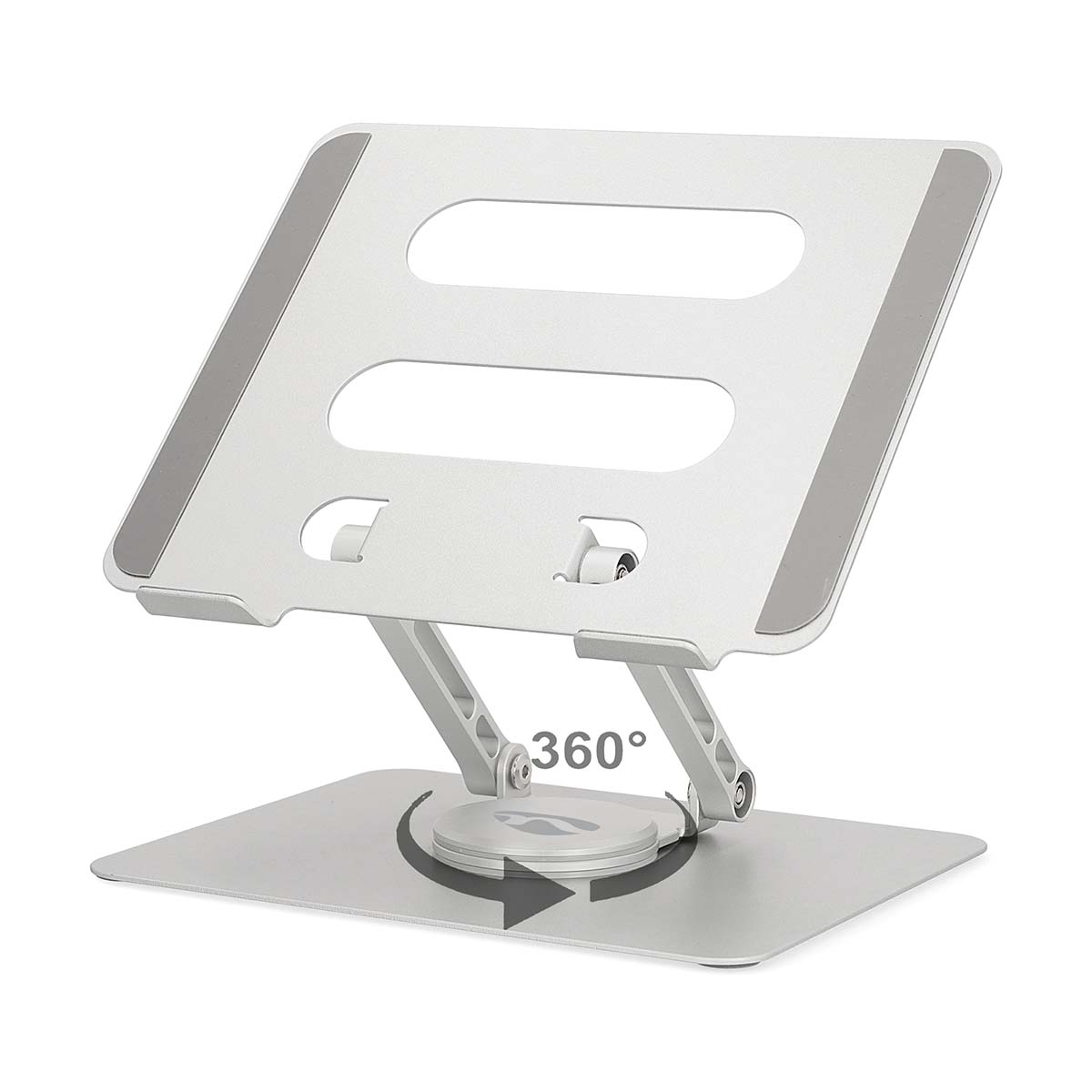 Notebookstandaard | 17 " | Zonder Verlichting | Opvouwbaar | 360 graden draaibaar - Afbeelding 7