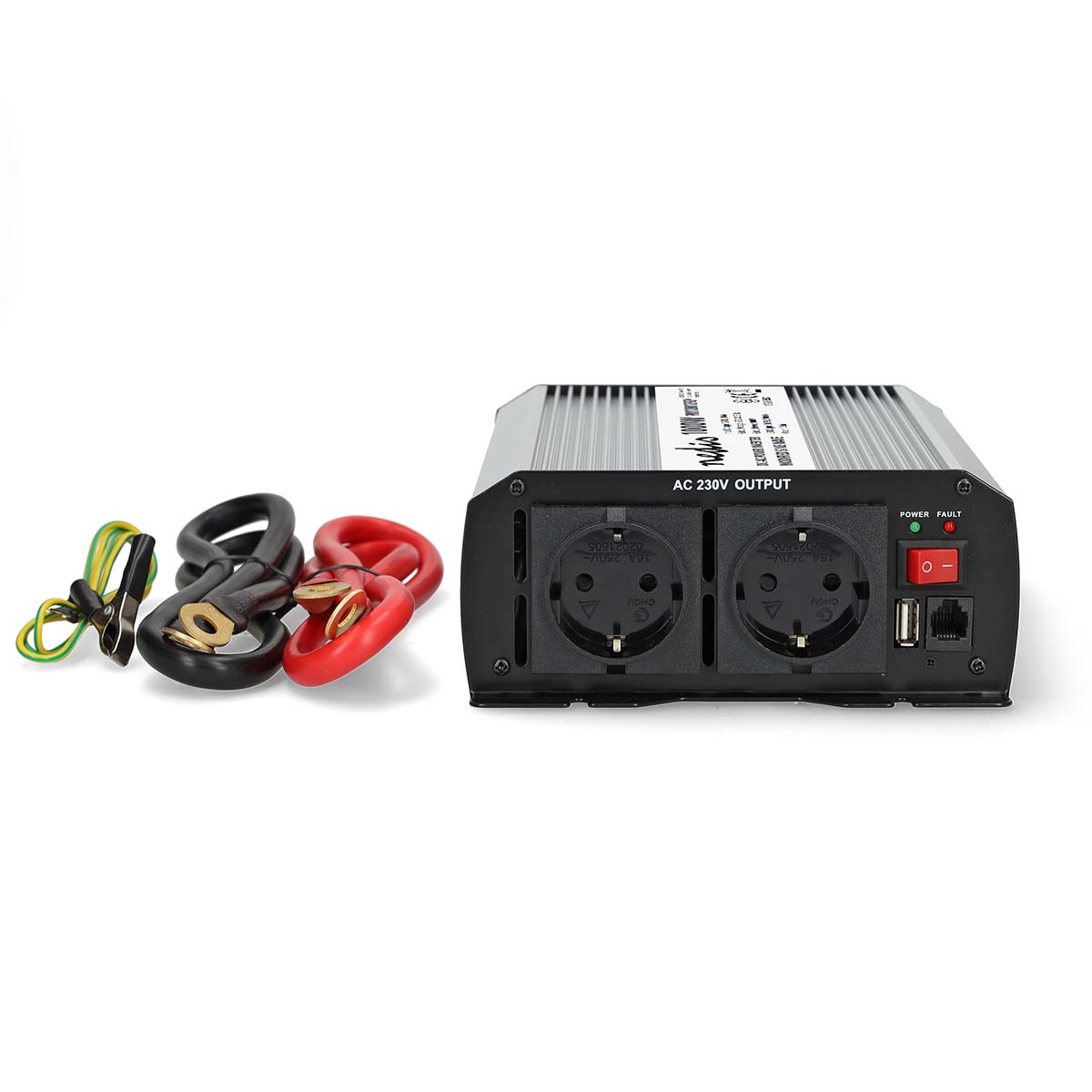 Omvormer Gemodificeerde Sinusgolf - 12V - 1000 W - Afbeelding 3