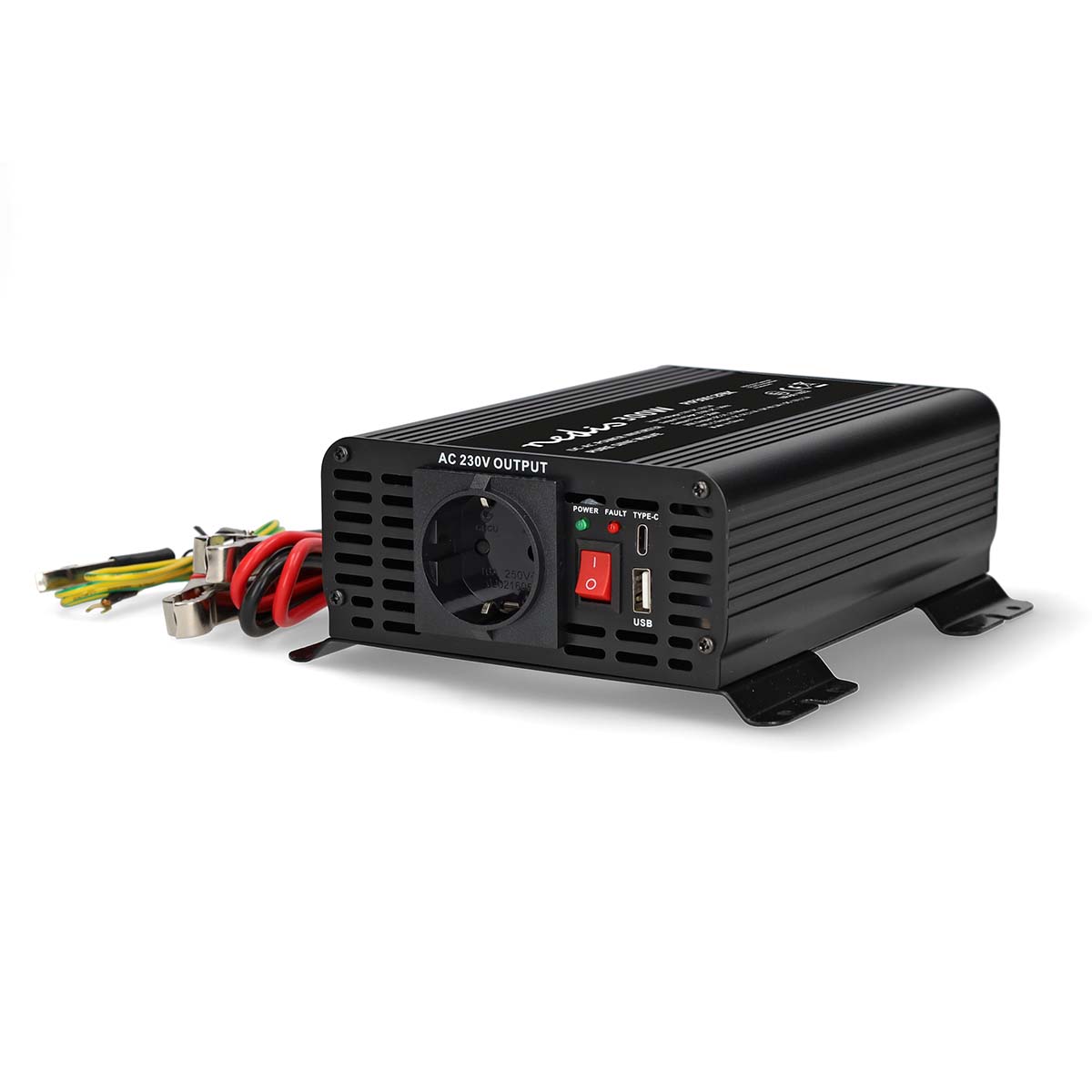Omvormer Pure Sinusgolf- 12V - 300 W afbeelding