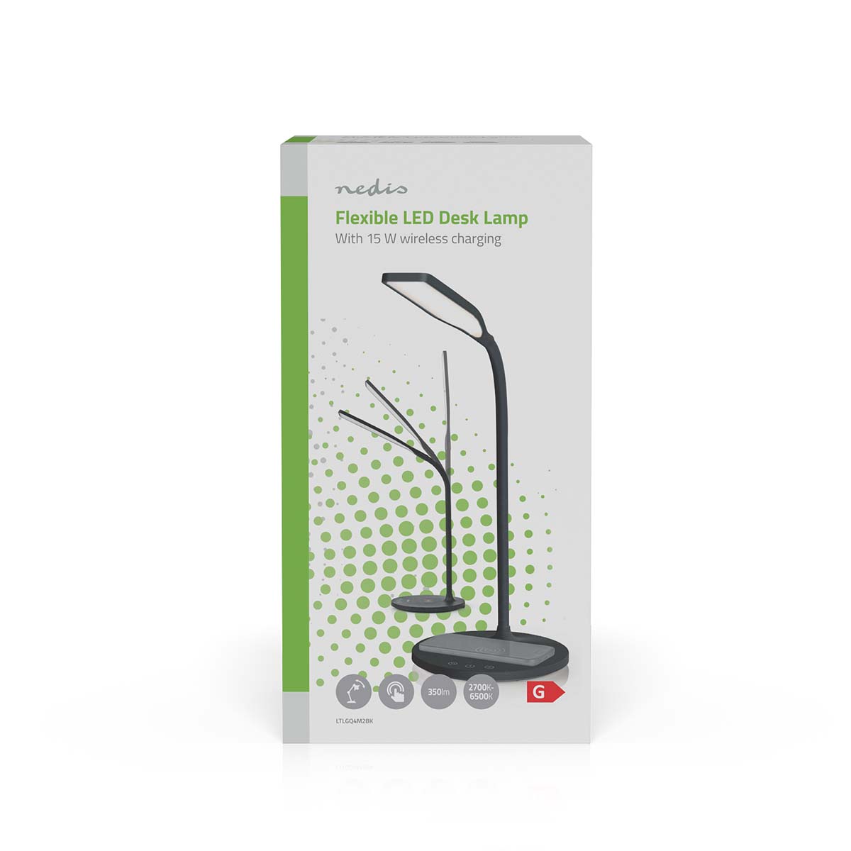 LED-Lamp met Draadloze Lader | Dimmer - Op Product | LED / Qi | 15 W | Met dimfunctie | Koel Wit / Natuurlijk Wit / Warm Wit | 2700 - 6500 K - Afbeelding 9
