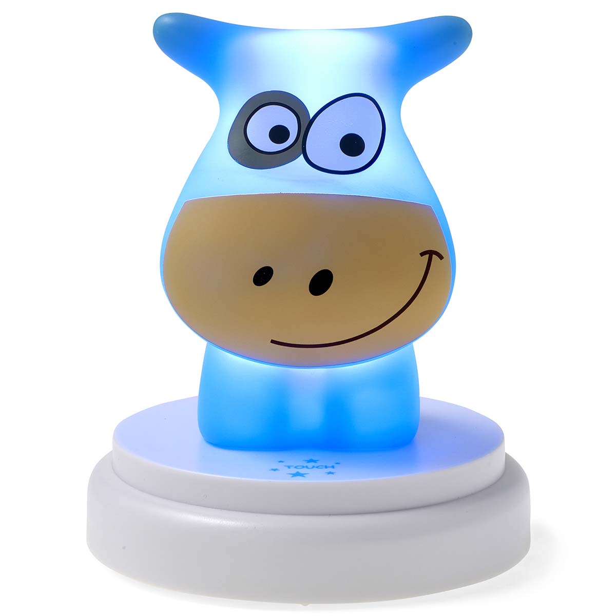 NAUGHTY COW LED nachtlampje koe blauw - Afbeelding 2