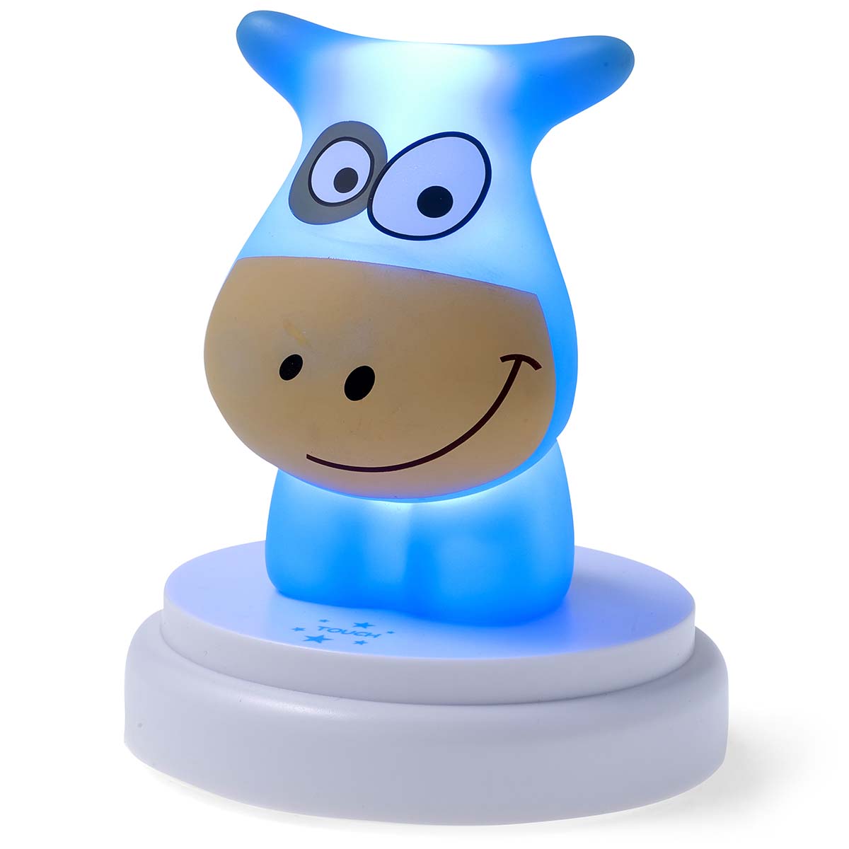 NAUGHTY COW LED nachtlampje koe blauw - Afbeelding 3