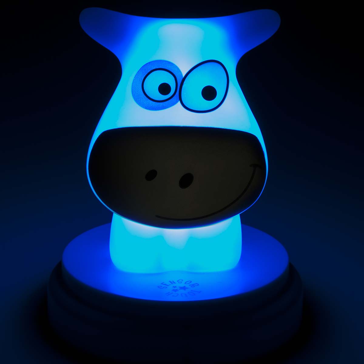 NAUGHTY COW LED nachtlampje koe blauw - Afbeelding 6