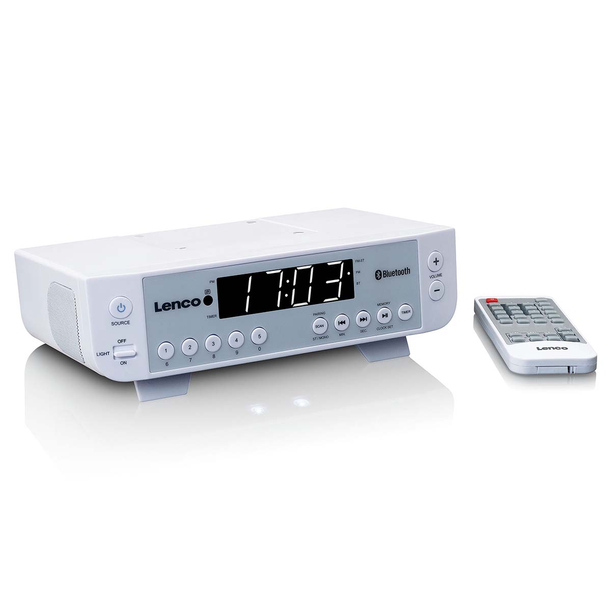 FM-keukenradio met Bluetooth® LED-verlichting en timer Wit - Afbeelding 5