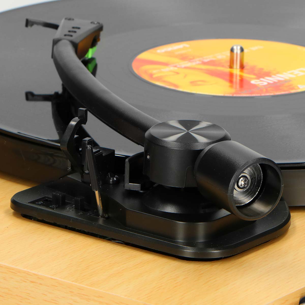 Draaitafel met auto-stop en PC-codering Hout - Afbeelding 7